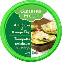 Trempette d'artichauts et asiago Summer Fresh