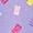 Purple, variant on George Baby Girls' Two Piece Pajama Set