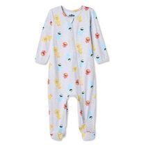 Sesame Street Baby Boys' Printed Sleeper