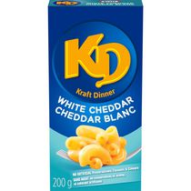 Macaroni et fromage Kraft Dinner Cheddar blanc