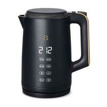 Beautiful 1.7L One-Touch Electric Kettle, Black Sesame by Drew Barrymore