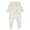 White, variant on Huggies Happy Hugs Infant Girl 1-piece Footed Coverall