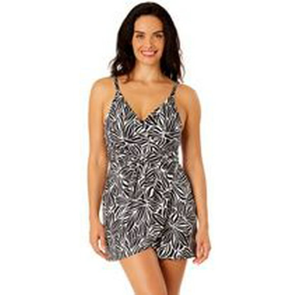 Lands' End Women's Size S-XXL Nylon/Spandex Swim Dress