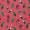 Coral, variant on Sweet On You V-Neck Print Scrub Top