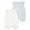 Teal, variant on Huggies Happy Hugs Infant Girl Romper 2-Pack