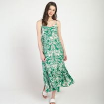 Bloom Girl, Drawstring Detail Maxi Dress, Sizes XS-XL