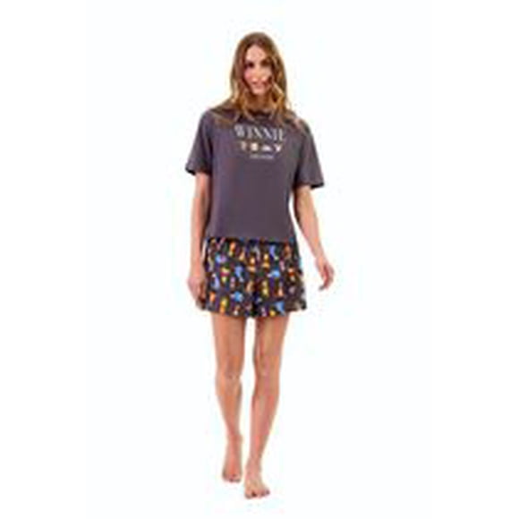 Disney Winnie the Pooh Women's T-shirt and Boxer Sleep Set