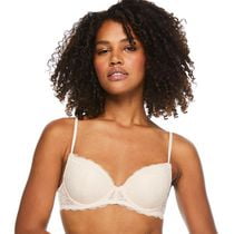 Soutien-gorge pigeonnant avec dentelle George pour femmes