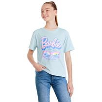 T-shirt avec imprimé graphique Barbie pour filles