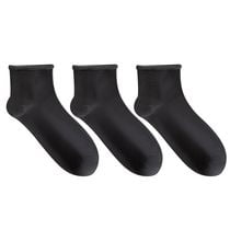 Secret® Ladies 3pk Comfort Top Quarter Socks