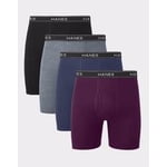 Hanes Comfortsoft Tagless Men's Boxer Briefs Stretch, Modern Fit, Cool & Breathable