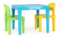 Humble Crew table et 2 chaises en plastique pour enfant