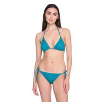 No Boundaries Women's String Bikini Top