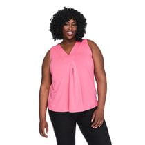 Haut plissé sans manches Lane Bryant Plus pour femmes