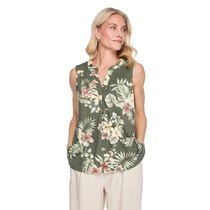 Iyla Women's Crinkle Sleeveless Blouse