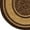 Brown/Beige, variant on Ottomanson Ottohome Collection Non-Slip Rubberback Bordered Design Indoor Area Runner Rug/Entryway Mat
