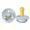 Sage, variant on BIBS Pacifiers | Natural Rubber Baby Pacifier | Set of 2 BPA-Free Soothers | Made in Denmark | Size 0-6 Months, Premium Baby Pacifiers