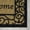 Beige/Black, variant on Ottomanson Ottohome Collection Non-Slip Rubberback Floral Border Design 20x30 Indoor/Outdoor Doormat, 20" x 30", Multicolor