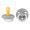 Cloud Night, variant on BIBS Pacifiers | Natural Rubber Baby Pacifier | Set of 2 BPA-Free Soothers | Made in Denmark | Size 0-6 Months, Premium Baby Pacifiers