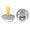 Cloud Night, variant on BIBS Pacifiers | Natural Rubber Baby Pacifier | Set of 2 BPA-Free Soothers | Made in Denmark | Size 6-18 Months