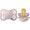 Pink Plum, variant on BIBS Supreme Baby Pacifiers | BPA-Free Natural Rubber Pacifier | Made in Denmark | Set of 2 Soothers (0-6 Months)