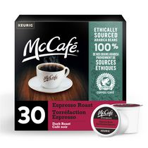 McCafé torréfaction espresso en capsules K-Cup®, 30 unités, pour les cafetières une tasse à la fois