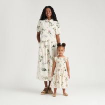 Chemise boutonnée à manches courtes et coupe carrée Mexx Maman et Moi