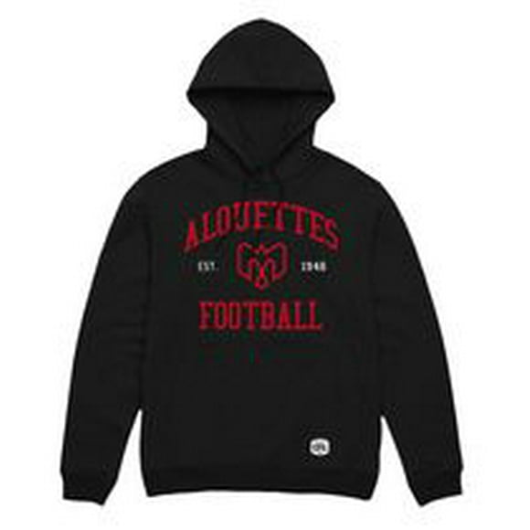 Montreal Alouettes Est. CFL Black Pullover Hoodie