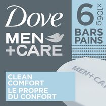 Pain nettoyant pour le corps et le visage Dove Men+Care Le propre du confort