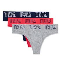 Paquet de 3 tongs U.S. Polo Assn. sans coutures pour dames