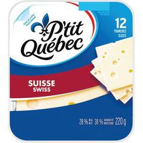 P'Tit Quebec 240g Swiss Natural Slices