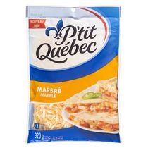 P'Tit Quebec 320g Marble Shredded Cheese