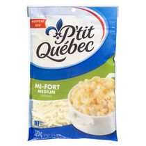 Fromage râpé moyen P'Tit Québec 320g