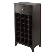 92738- Ancona Modular Wine Cabinet with One Drawer & 24-Bottle