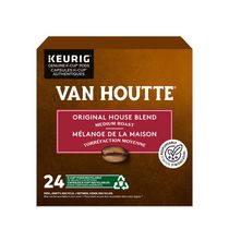 Van Houtte® Mélange de la maison en capsules K-Cup®, torréfaction moyenne, 24 unités, pour les cafetières une tasse à la fois