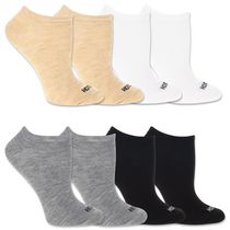 HOTSOX Women's 8 Pair Fashion Low Cut Socks Size 4-10