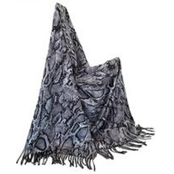 NICCI Floral/Leopard Reversible Scarf