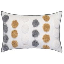 hometrends Plinko Gold Decorative Pillow