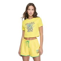 FIFA Women's World Cup 2026 Brazil Cropped T-Shirt