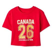 FIFA Women's World Cup 2026 Canada Cropped T-Shirt