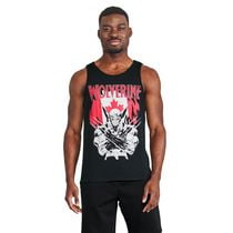 Marvel Men's Wolverine Canada Tank Top
