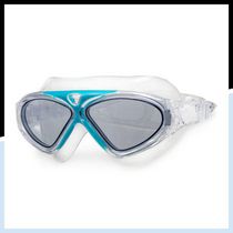 Lunettes de sports nautiques pour adultes Dolfino Pro Axis - Turquoise / Argent