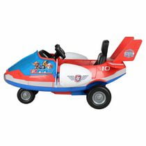 nickelodeon 12v paw patrol airplane battery powered ride on