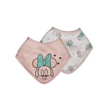 Minnie Mouse bébé Fille  Ensemble de 2 bavoirs foulards en coton organic