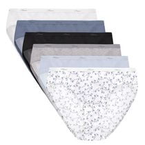 Hanes Women's Hi-Cut Cotton Brief - Pack of 6