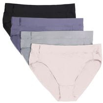 Paquet de 4 Hanes pour femmes Hi-Cut