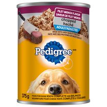 Pedigree Chopped Filet Mignon Flavour High Protein Wet Dog Food