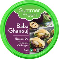 Summer Fresh Baba Ghanouj Eggplant Dip