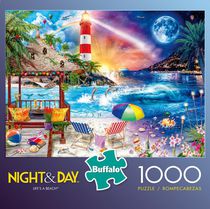 Buffalo Games Day to Night Series puzzle Life's A Beach en 1000 pièces