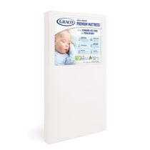 Graco Deluxe Foam Crib & Toddler Bed Mattress (06710-400) 2021 Edition
